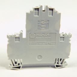 4 SQUARE MM DOUBLE LEVEL TERMINAL BLOCK, 1492-JD4C