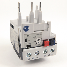 0.45-.63 A IEC BIMETALLIC OVERLOAD RELAY, 193-T1AA63