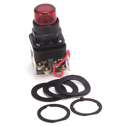 30MM PILOT LIGHT 800H PB, 800HC-PRTH16R