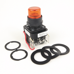 30MM PILOT LIGHT 800H PB, 800H-QRT10W