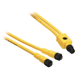 V CABLE OR Y CABLE SPLITTER, 879D-R4ACDM-2