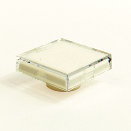 800B 16 MM PUSH-BUTTON WHITE LENS CAP, 800B-ALD7