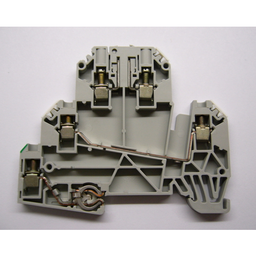 IEC 2CKT FEED-THRU GRD BLK,PLUG-IN,2.5MM, 1492-JDG3PTP
