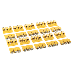 IEC CENTER JUMPER, 10 PL 12MM, SCREW, 1492-CJJ12-10