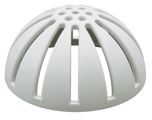 ABS DOME BOTTOM STRAINER WHITE