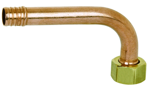 ELBOW 2-1/2X4-1/2 3/4FIP SWVL CONN