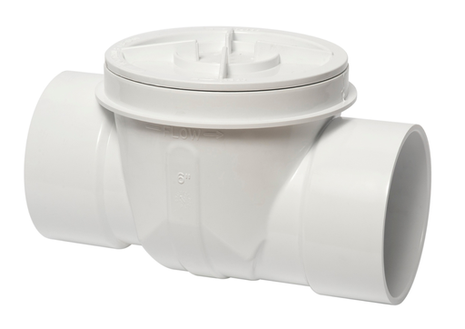 VALVE PVC 6 BACKWATER