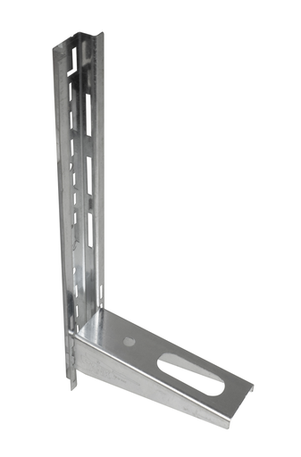 H.D. WALL MOUNT EXPANSION TANK BRACKET W/ LEG & FOOT