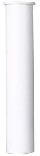 FLANGED SINK TAILPIECE WHITE 1-1/2 X 8