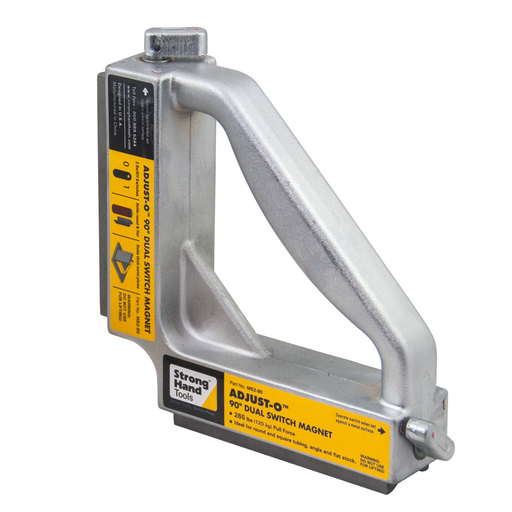 STRONGHAND Magnet, Adjust-O™, Dual Switch, 265 lb