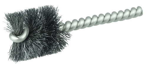 1" Power Tube Brush, .005" Steel Wire Fill, 1" Brush Length