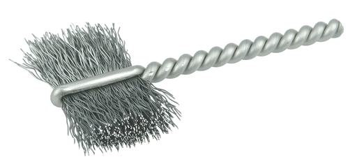 1" Power Tube Brush, .005" Steel Wire Fill, 5/8" Brush Length