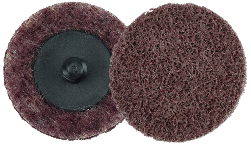 2" Non-Woven Surface Conditioning Disc, Plastic Button Style, AO - Medium