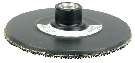 5" Back-up Pad for Hook & Loop Surface Conditioning Disc, 5/8"-11 UNC Nut