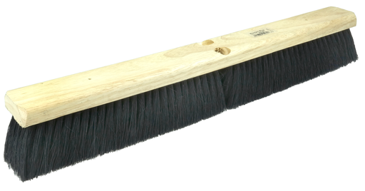 24" Vortec Pro Medium Sweep Floor Brush, Tampico Fill