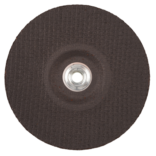 7"x 1/4" TIGER AO Type 28 Grinding Wheel, A24R, 5/8"-11 Nut