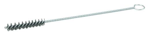 3/8" Hand Tube Brush, .006" Steel Wire Fill, 2" Brush Length