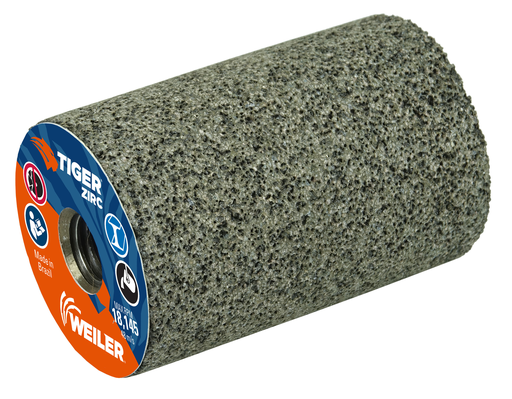 TIGER ZIRC TYPE 18 Straight Portable Grinding Cone, Z20-S, 2" X 3" X 5/8-11