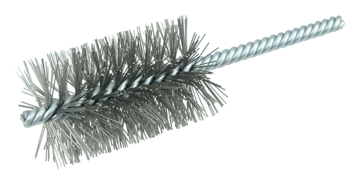 1-1/2" Power Tube Brush, .014" Stainless Steel Fill, 2-1/2" Brush Length