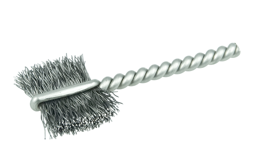3/4" Power Tube Brush, .008" Steel Wire Fill, 5/8" Brush Length