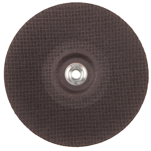 9"x 1/4" TIGER ZIRC Type 28 Grinding Wheel, Z24T, 5/8"-11 Nut