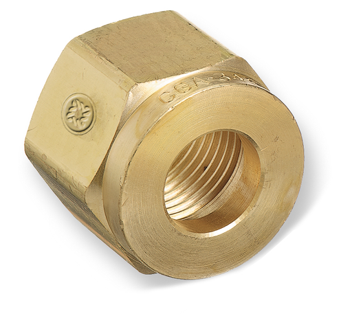 Western Enterprises 14-2 CGA 346 Fitting, .830 Inch-14 NGO, Right-Hand Female Connection