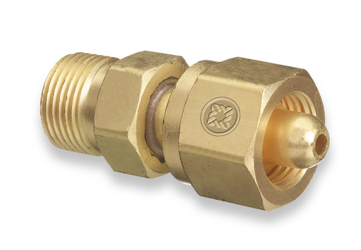 Western Enterprises 827 CGA-346 to CGA-540 Cylinder Adaptor for Welding Applications