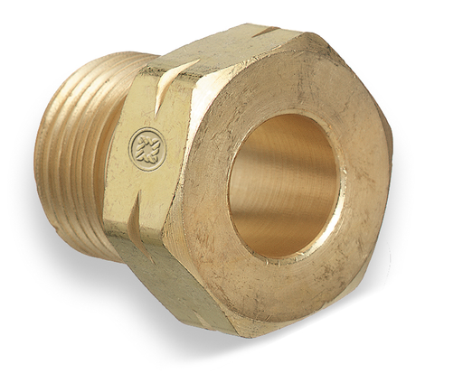 Western Enterprises 15-2 CGA 510 Fitting, .880 Inch-14 NGO Left-Hand Male Connection