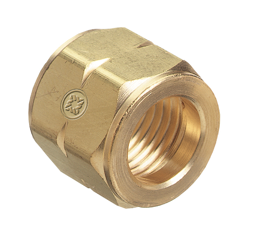Western Enterprises 8 B Size Acetylene/Fuel Gas Nuts LH CGA-023 for Torch Cutting