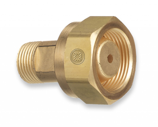 Western Enterprises 306 CGA-520 to CGA-200 Cylinder Adaptor for Welding Applications