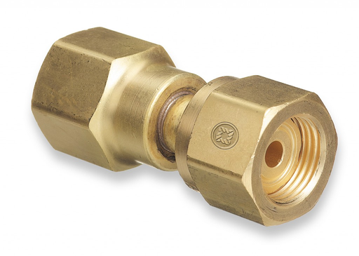 Western Enterprises 806 Cylinder Adaptor CGA-320 to CGA-580 for Welding Applications