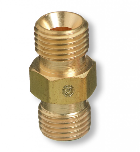 Western Enterprises 30 B Size Oxygen Couplers, Right-Hand Male Connection