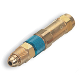 Western Enterprises QDB34 Quick Connect Hose to Machine Inert with Check Valve