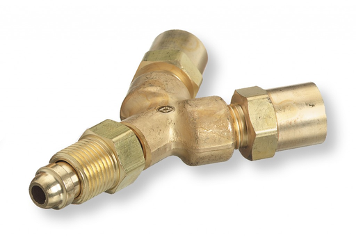 Western Enterprises 401 Y Connection Inert Gas RH 5/8 Inch - 18 Male Fitting