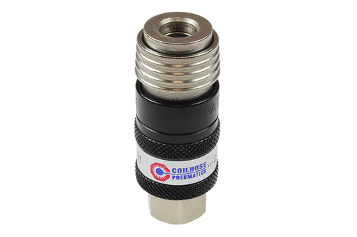 5-in-1 Safety Exhaust Coupler 1/4" Body, 1/4" FPT