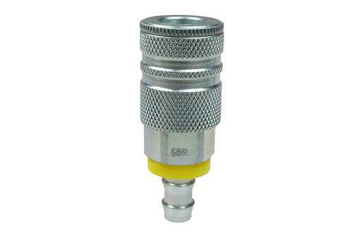 3/8" Industrial Coupler, 3/8" ID Lock-On