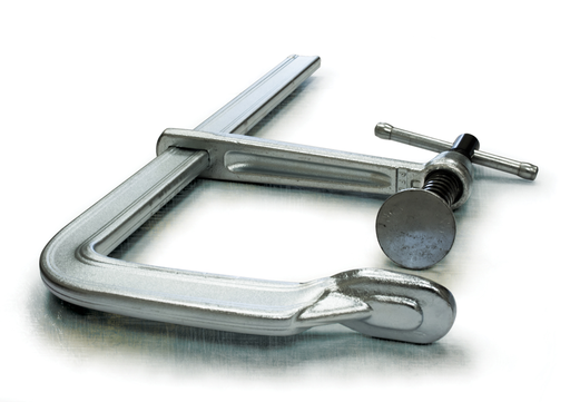 Premium All-steel Bar Clamp, 18 Inch Capacity, with 4-3/4 Inch Throat Depth