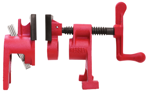 H-Series Pipe Clamp Fixture set for use with 3/4 Inch Black Pipe