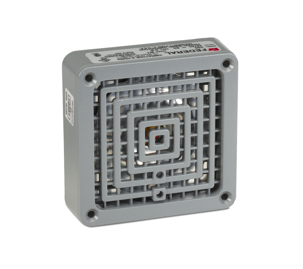 Mayer-DDS-Vibratone Horn, UL and cUL, 120VAC, Gray-1