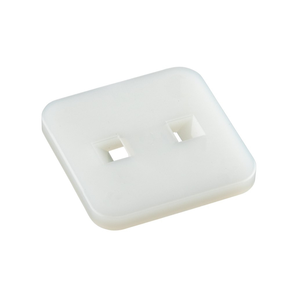 Product image for Panduit AM2-C User Supplied Adhesive Natural Standard Package Low Profile Cable Tie Mount