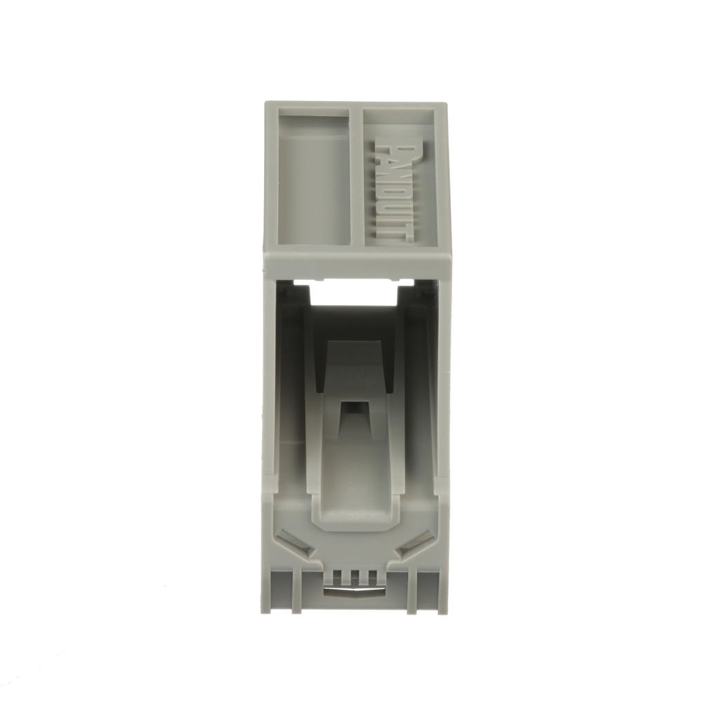 Mayer-DDS-Mini-Com® 1-port DIN Rail Mount Adapter, Gray-2