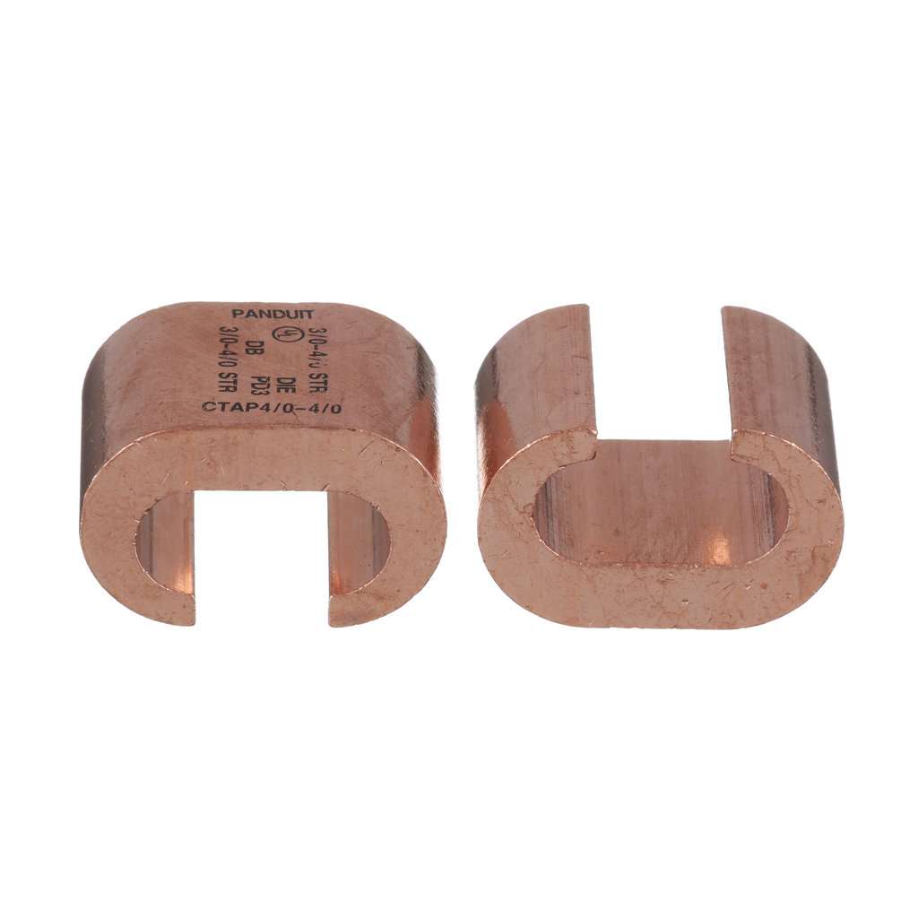 Mayer-DDS-StructuredGround™ CTAP4/0-4/0-X Comp. Tap, 4/0-4/0, Copper, PK10-1