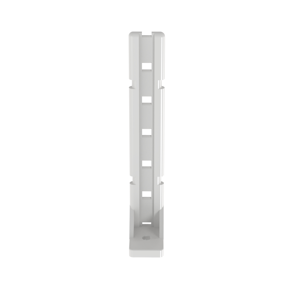 Product image for Panduit PP2S-S12-C Cable Tie Mount, Standoff, 4.6" (116.8mm)H #12 Screw (M6)