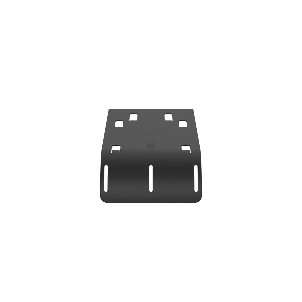 Product image for Panduit PWBWFWBL Wide Bottom Waterfall, Black, Panduit Wire Basket