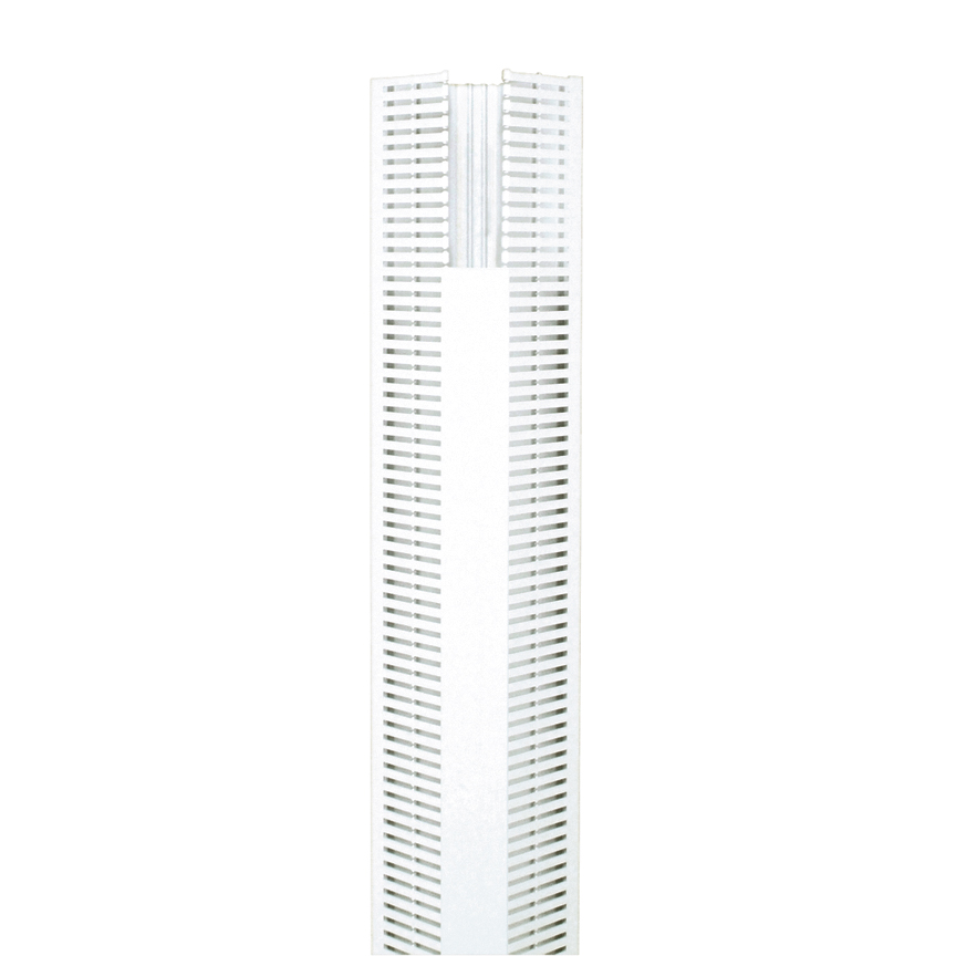 Product image for Panduit CWD4LG6 Corner Duct, White, PVC, 4.58"x5.33"