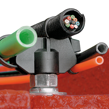 Product image for Panduit TMSTLHS8-C0 Cable Tie Mount, .31" (7.9mm) Stud, Weather Resistant Nylon, BL