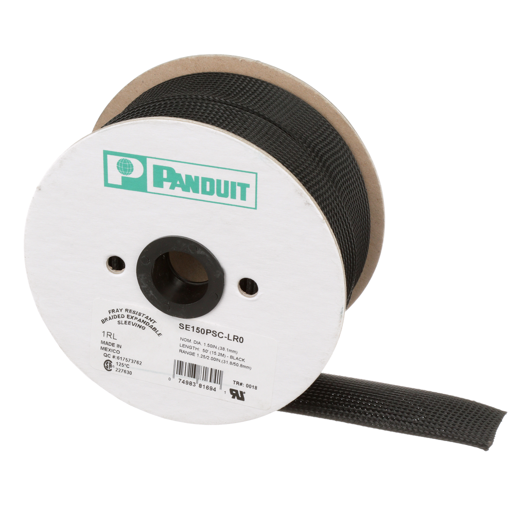 Product image for Panduit SE150P-LR0 Braided Expandable Sleeving