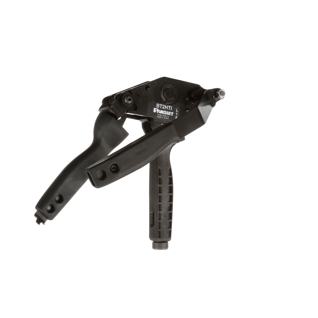 Product image for Panduit BT2HTI Strapping Tool, InVerticaled Cutoff, Black, Manual, PK1