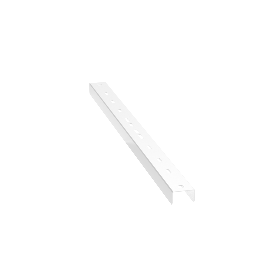 Product image for Panduit PWBTB24WH Trapeze Bracket 24", White , Panduit Wire Basket