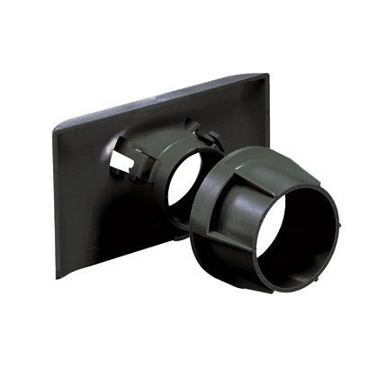 Product image for Panduit FR1.5IDELBL 1-Port Spillout, Black